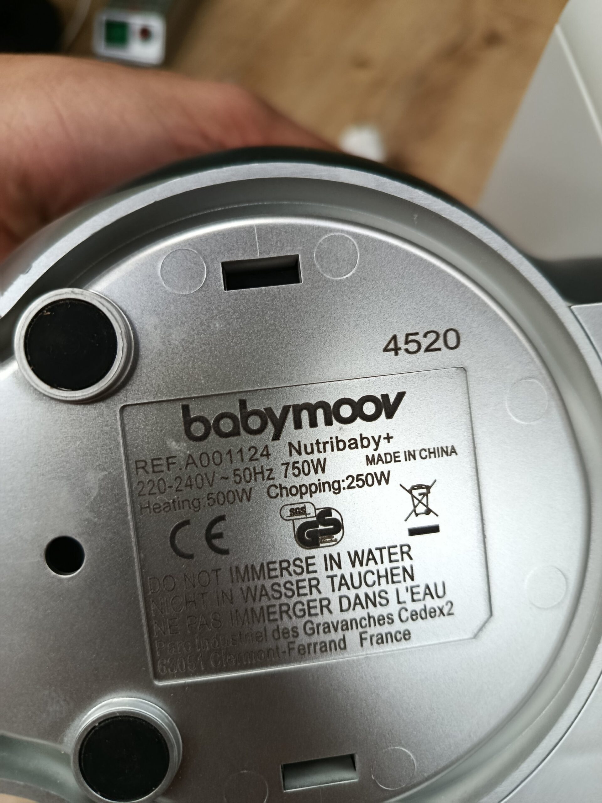 Babymoov Nutribaby Plus 6 en 1 procesador de alimentos para bebés - Imagen 4