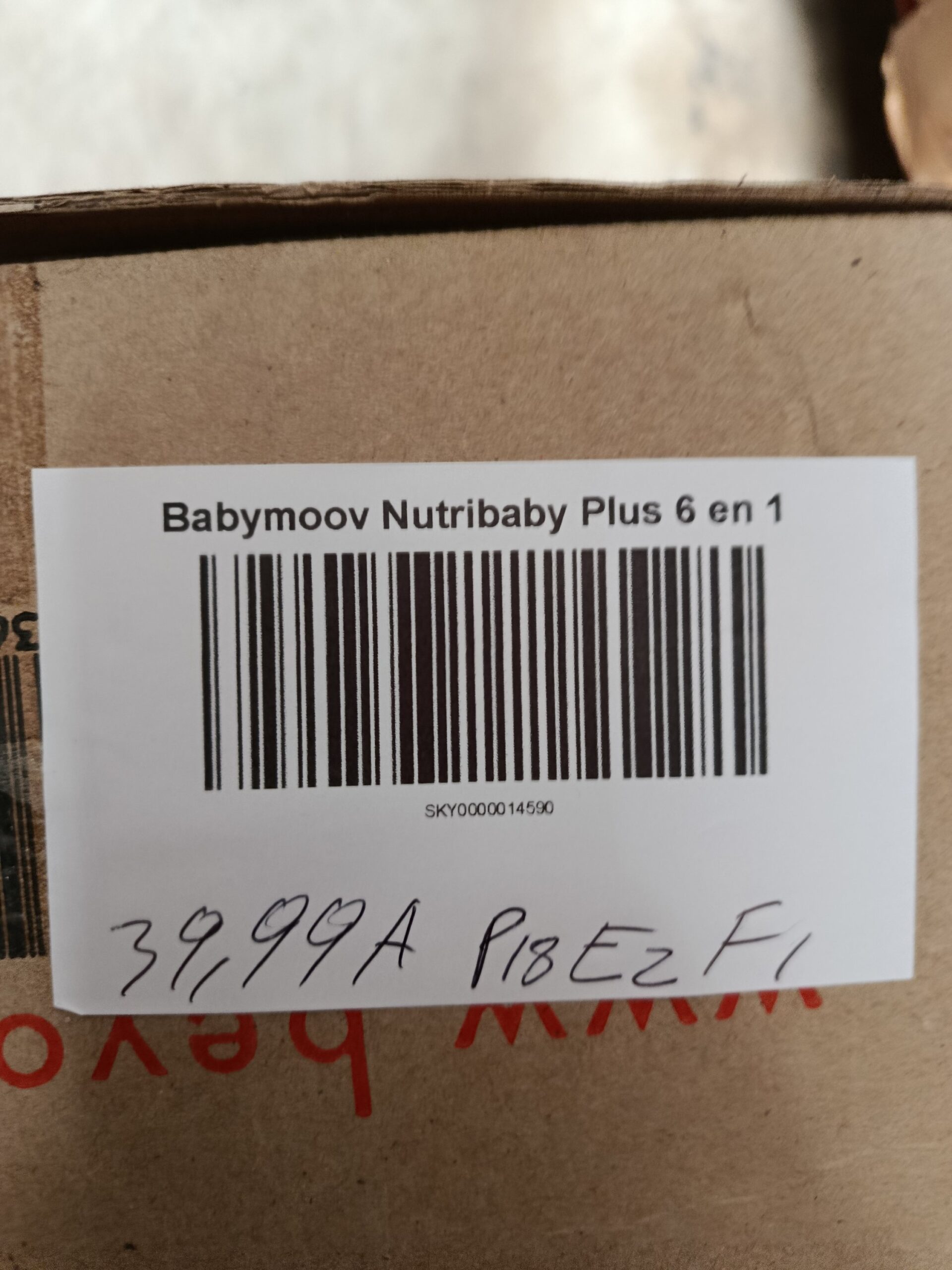 Babymoov Nutribaby Plus 6 en 1 procesador de alimentos para bebés - Imagen 8