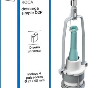 Roca A822502200 Mecanismo de descarga simple con 4 pulsadores