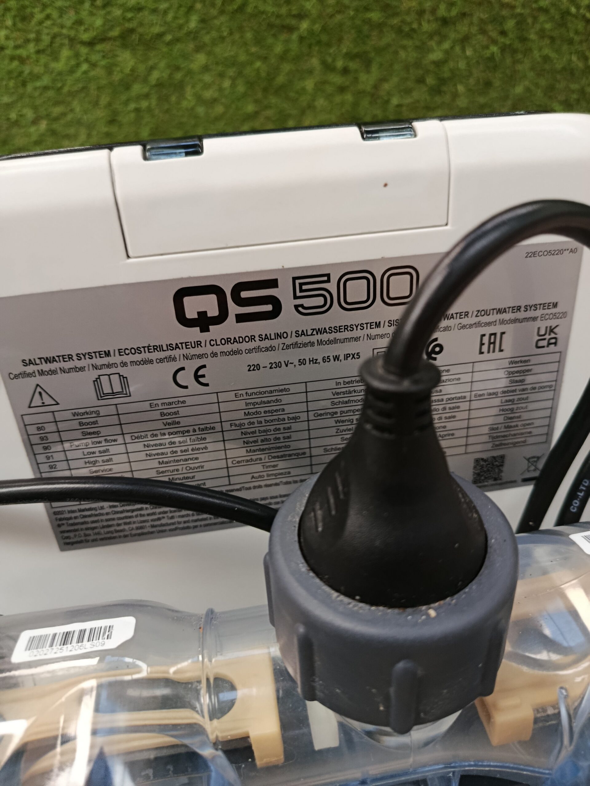 Clorador salino E.C.O 5 g/h QS500 - Imagen 7