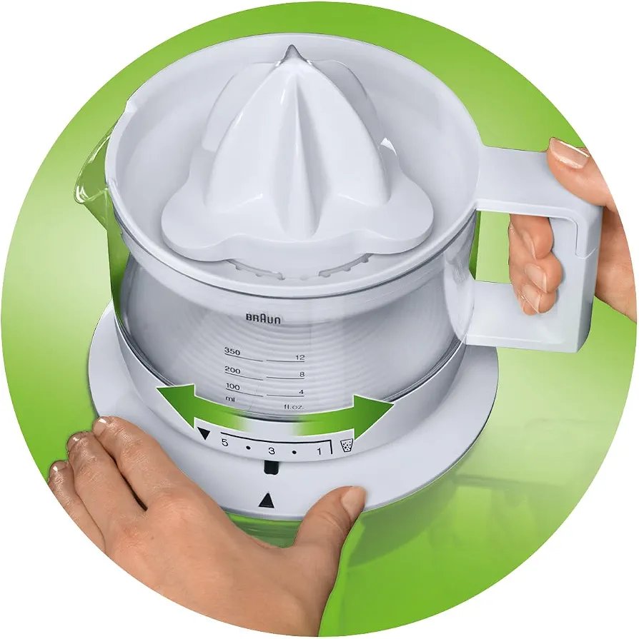 Braun CJ3000 WH - Exprimidor Eléctrico de Naranjas - Imagen 2