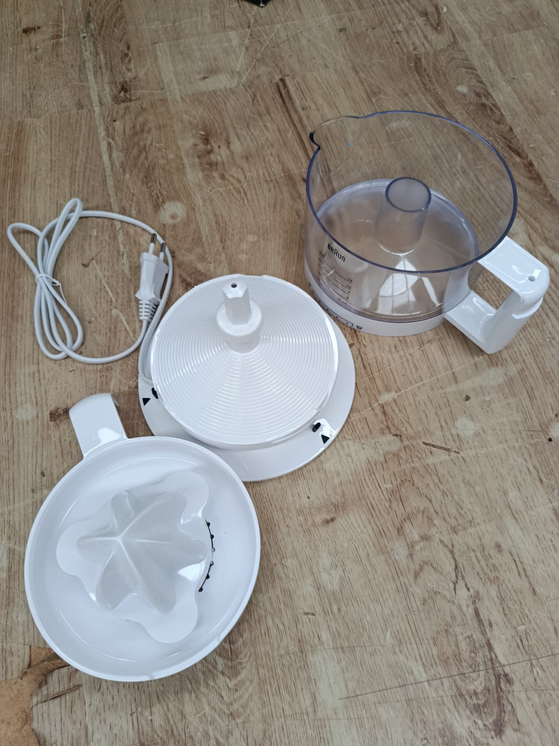 Braun CJ3000 WH - Exprimidor Eléctrico de Naranjas - Imagen 6