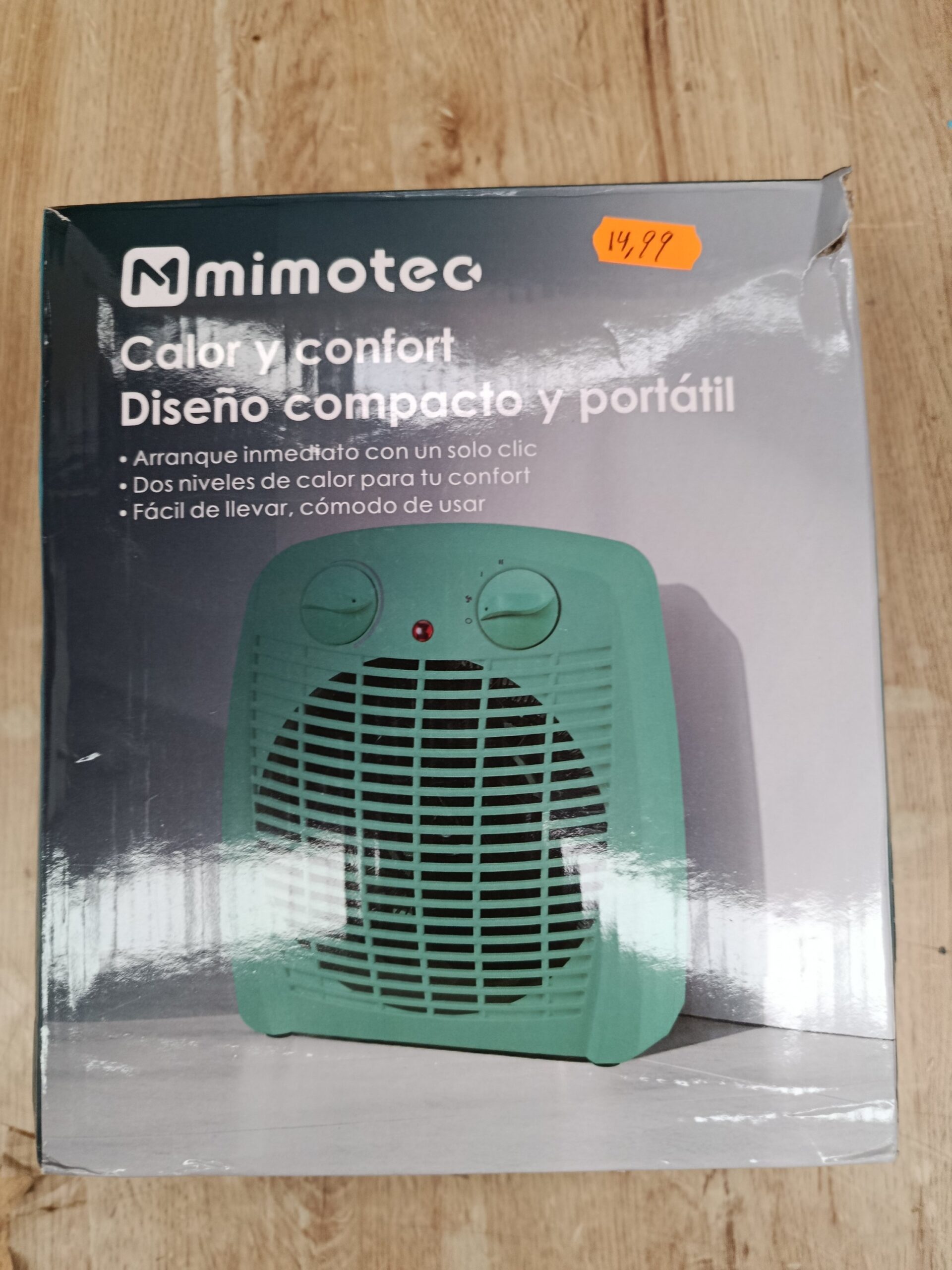 M mimotec - Calefactor Eléctrico Green Confort - Imagen 8