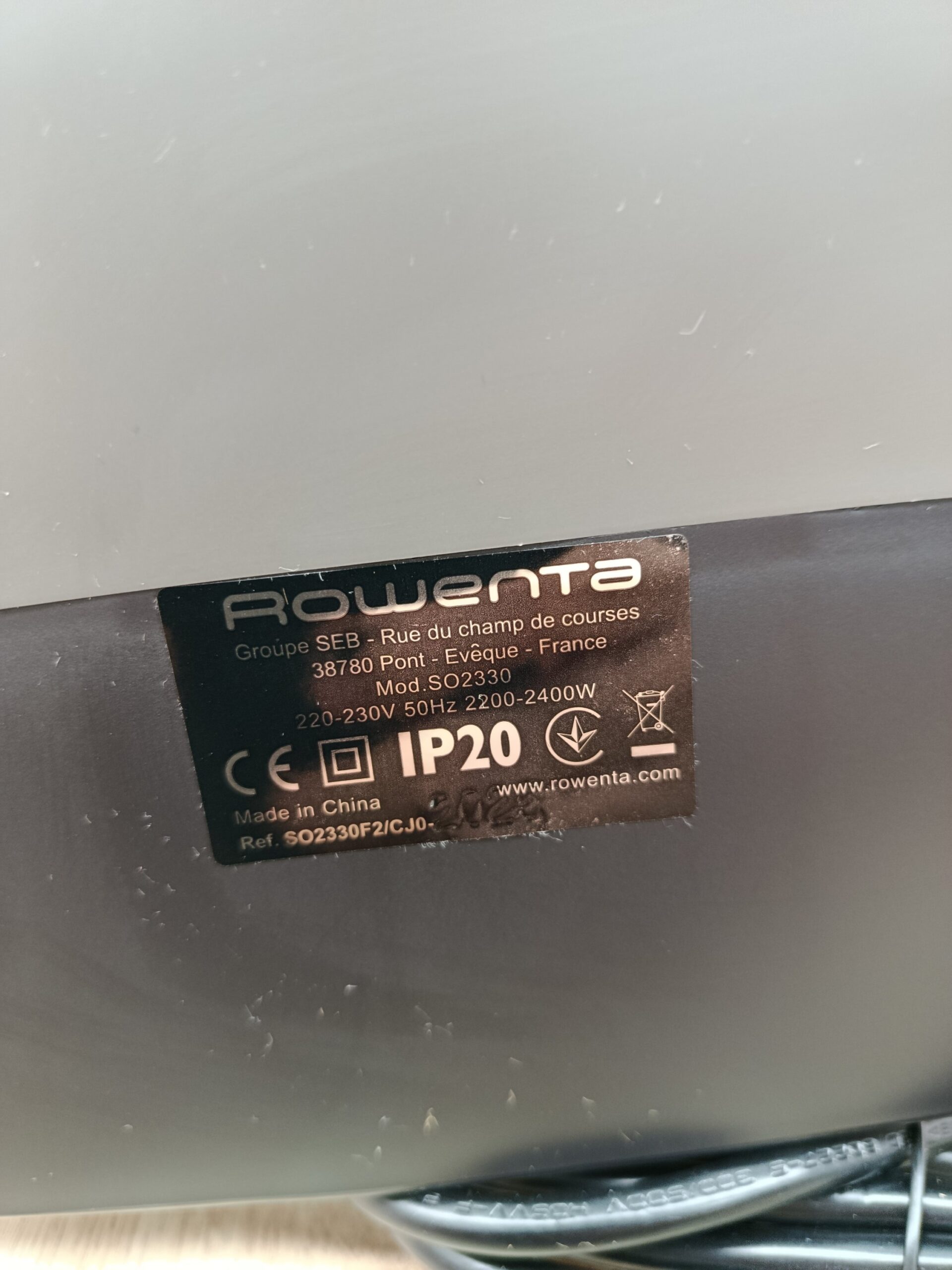 Rowenta Instant Comfort Compact - Calefactor 2400W - Imagen 4