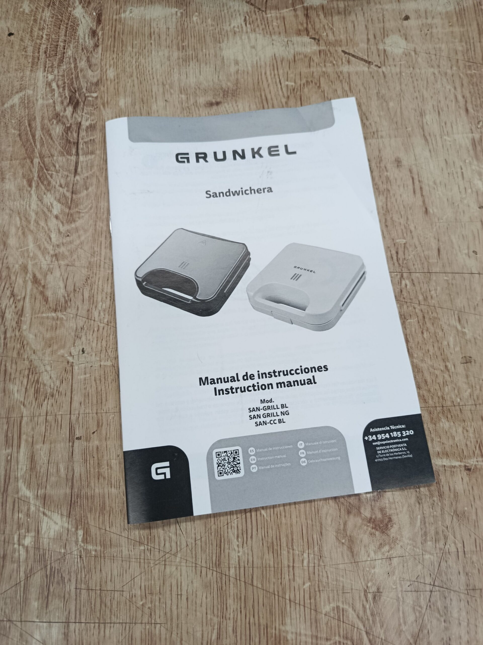 Grunkel Sandwichera con Grill - Imagen 9