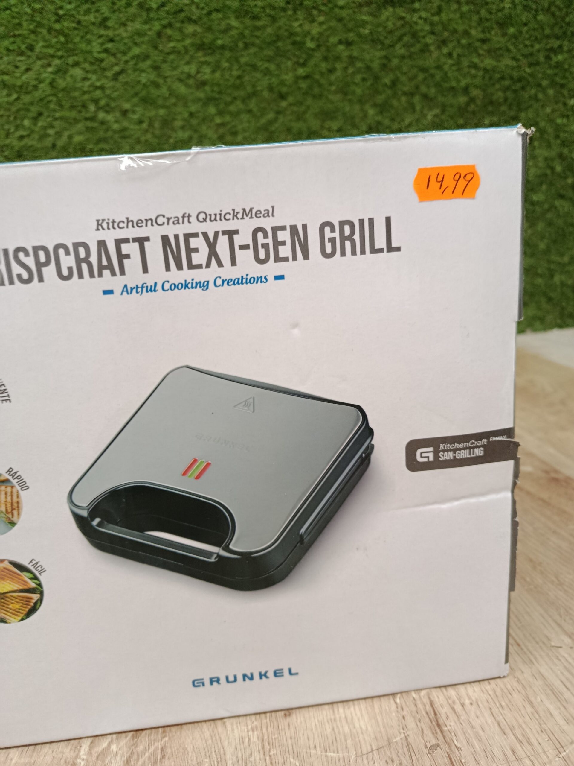 Grunkel Sandwichera con Grill - Imagen 10