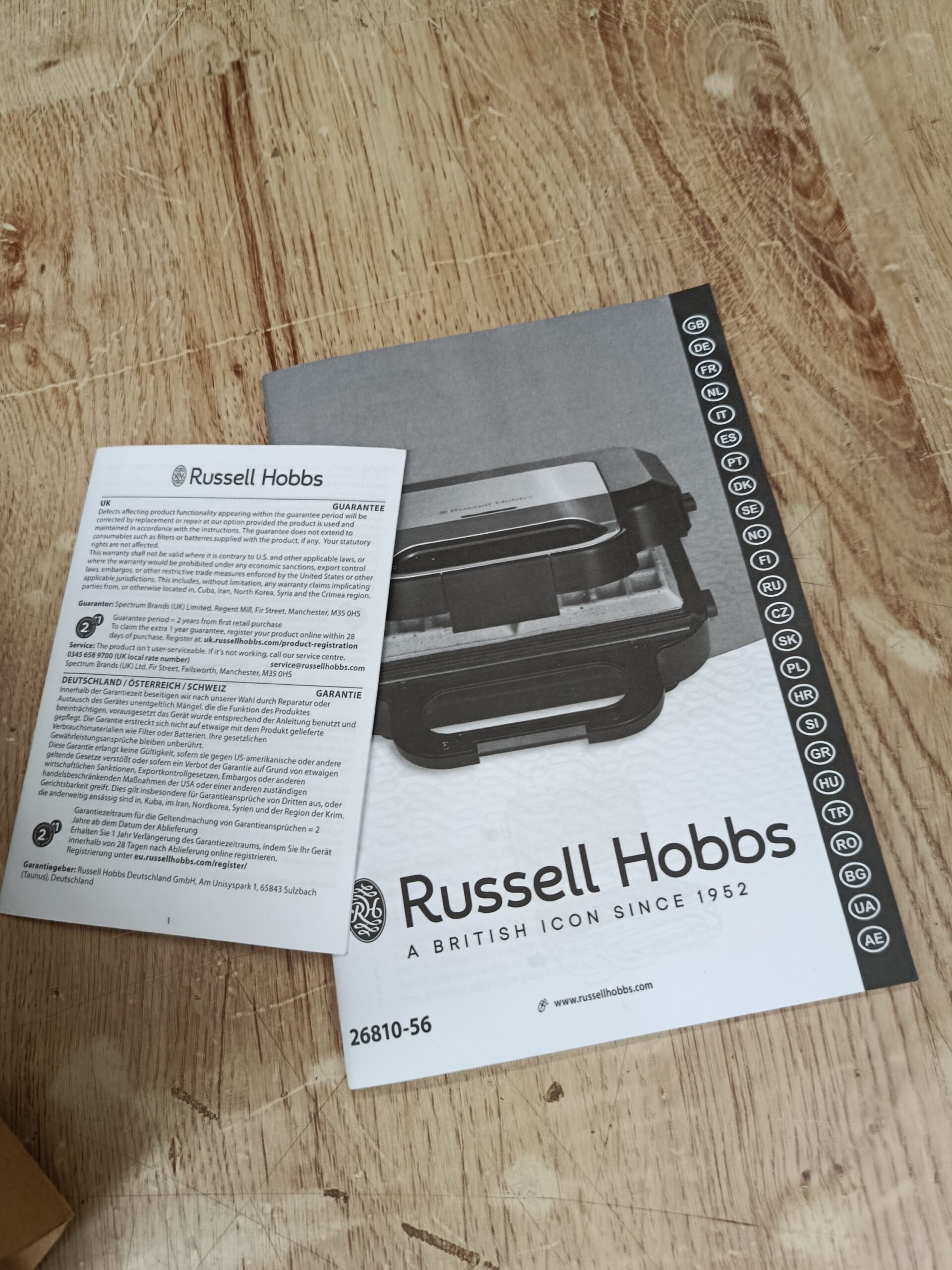 Russell Hobbs Sandwichera 3 en 1 - Imagen 9