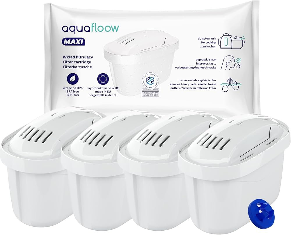 Aquafloow Cartuchos de Filtro de Agua 4 Piezas