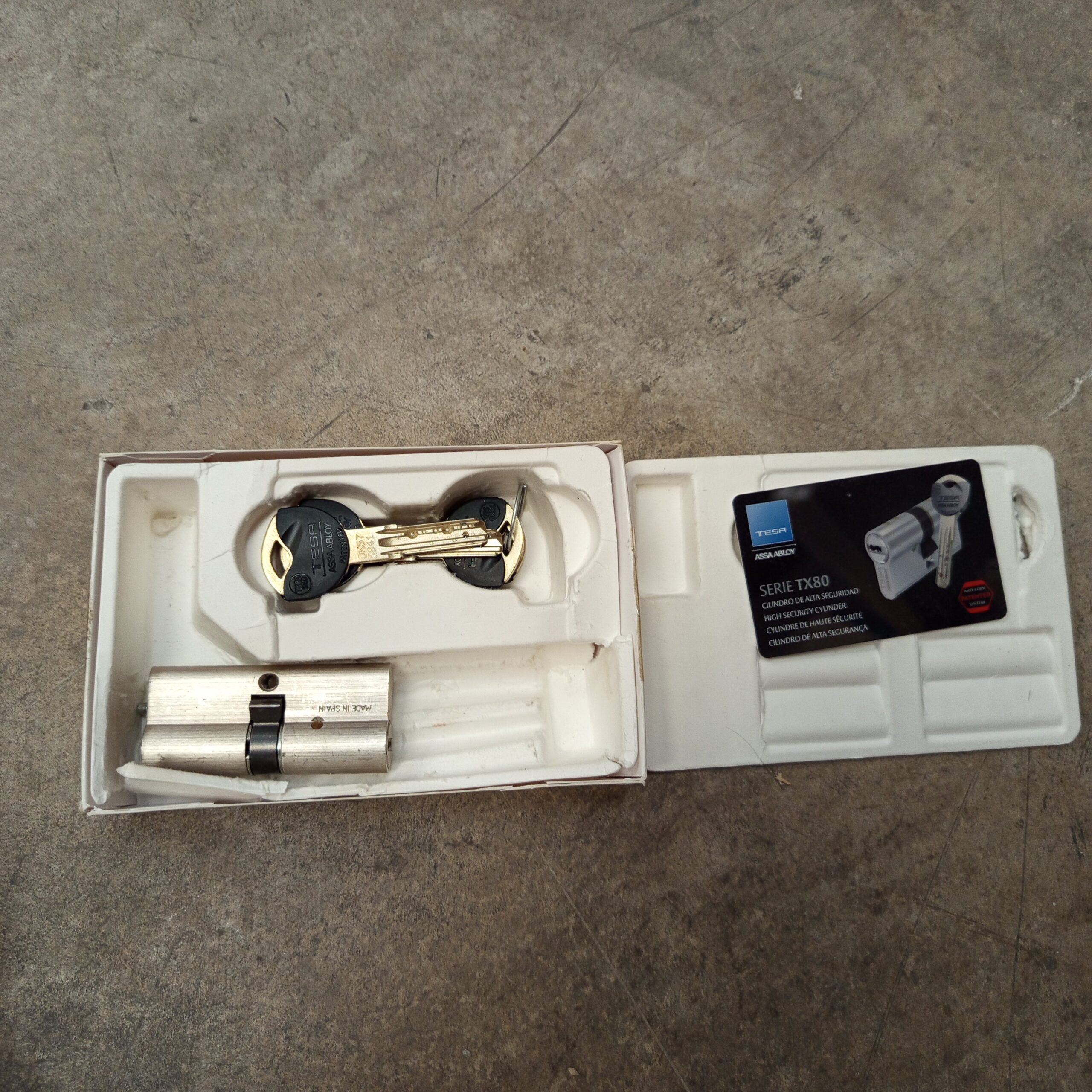 Cilindro europeo - TX853535N - TESA ASSA ABLOY - Imagen 3