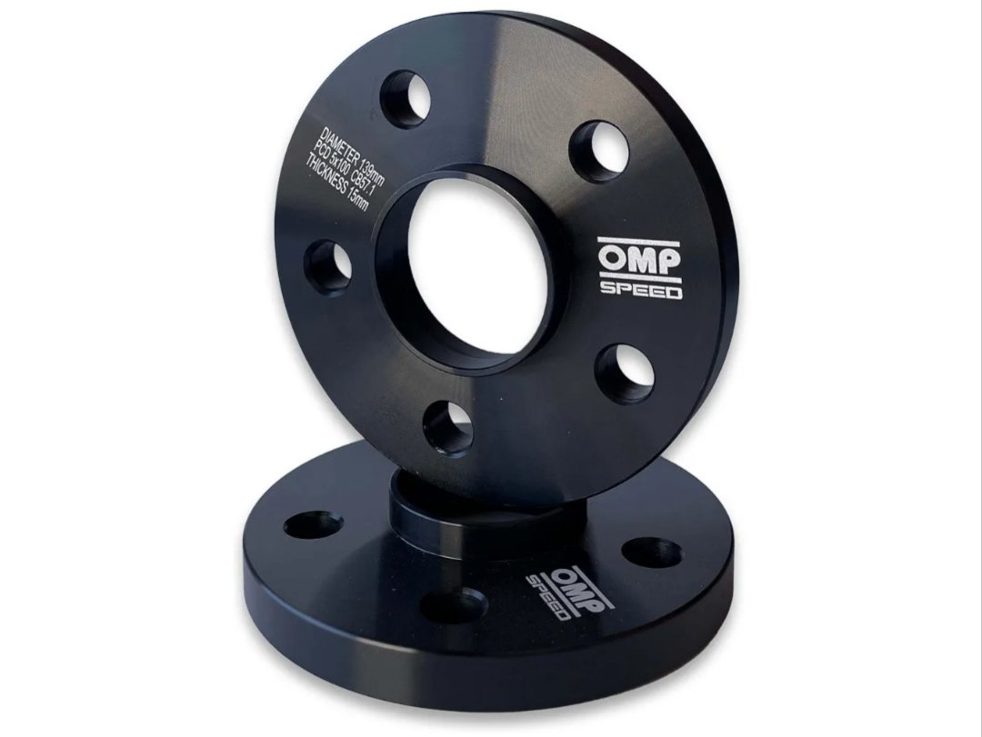 OMP Speed Juego de 2 Separadores Doble Centrado Grosor: 15mm.