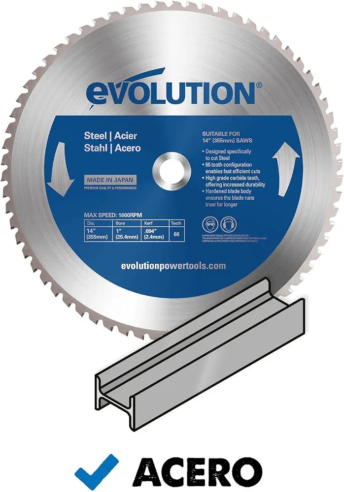 Hoja de sierra - M355TCT-66CS - EVOLUTION - Imagen 2