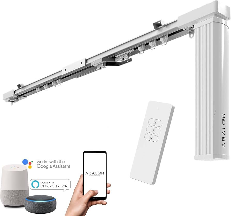 Riel Motorizado Wifi para Cortinas 4.2M - ABALON