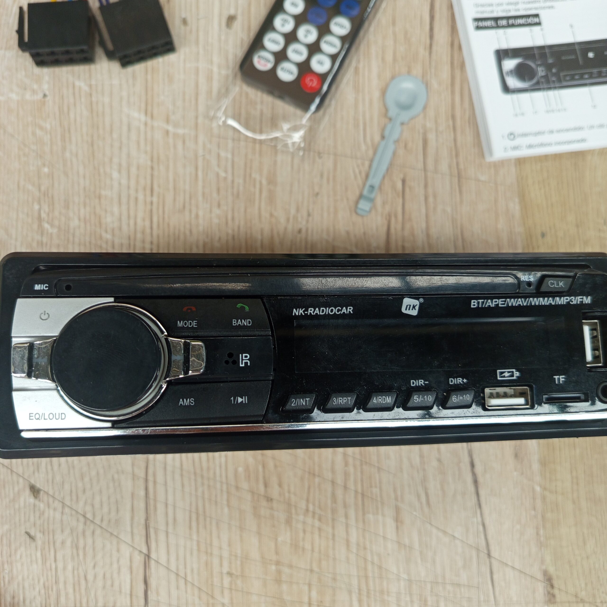 Auto Radio Coche - 1 DIN - 4x40W - NK - Imagen 6