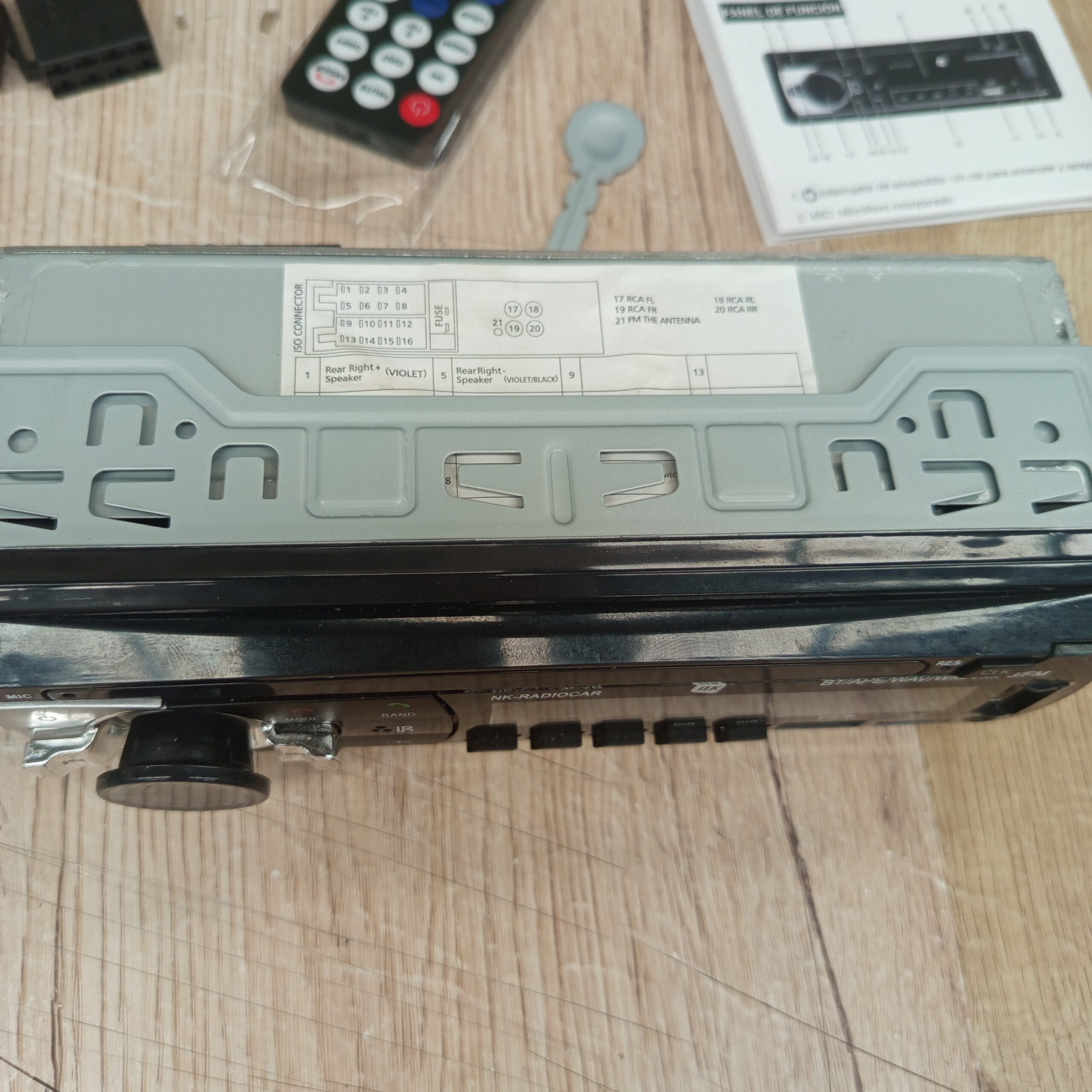 Auto Radio Coche - 1 DIN - 4x40W - NK - Imagen 5