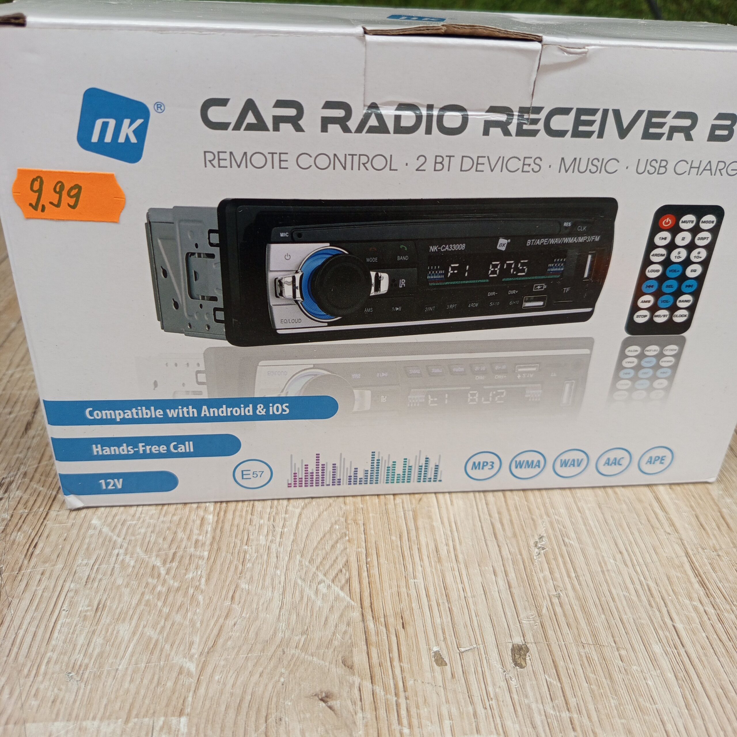 Auto Radio Coche - 1 DIN - 4x40W - NK - Imagen 8