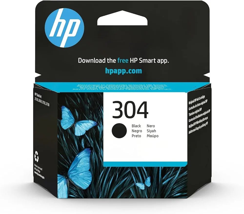 Cartucho de Tinta - HP 304 Negro