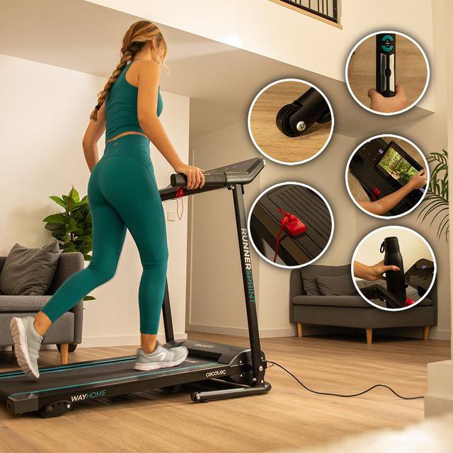 Cinta de correr - WayHome 1000 - CECOTEC - Imagen 2