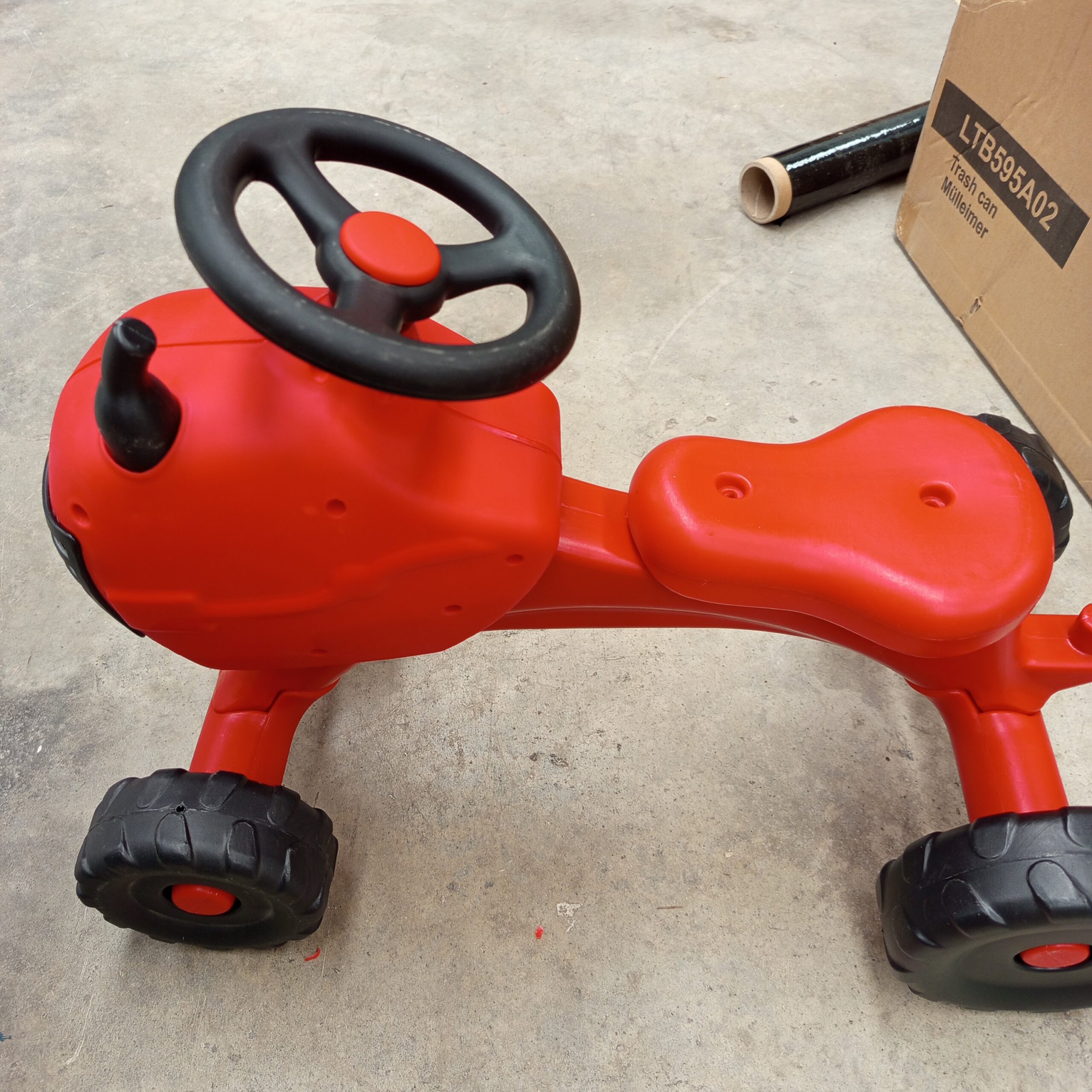 Correpasillos Tractor con Remolque - Toy Monster Jr. - Imagen 6