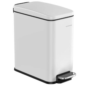 SONGMICS Cubo de baño LTB560W05