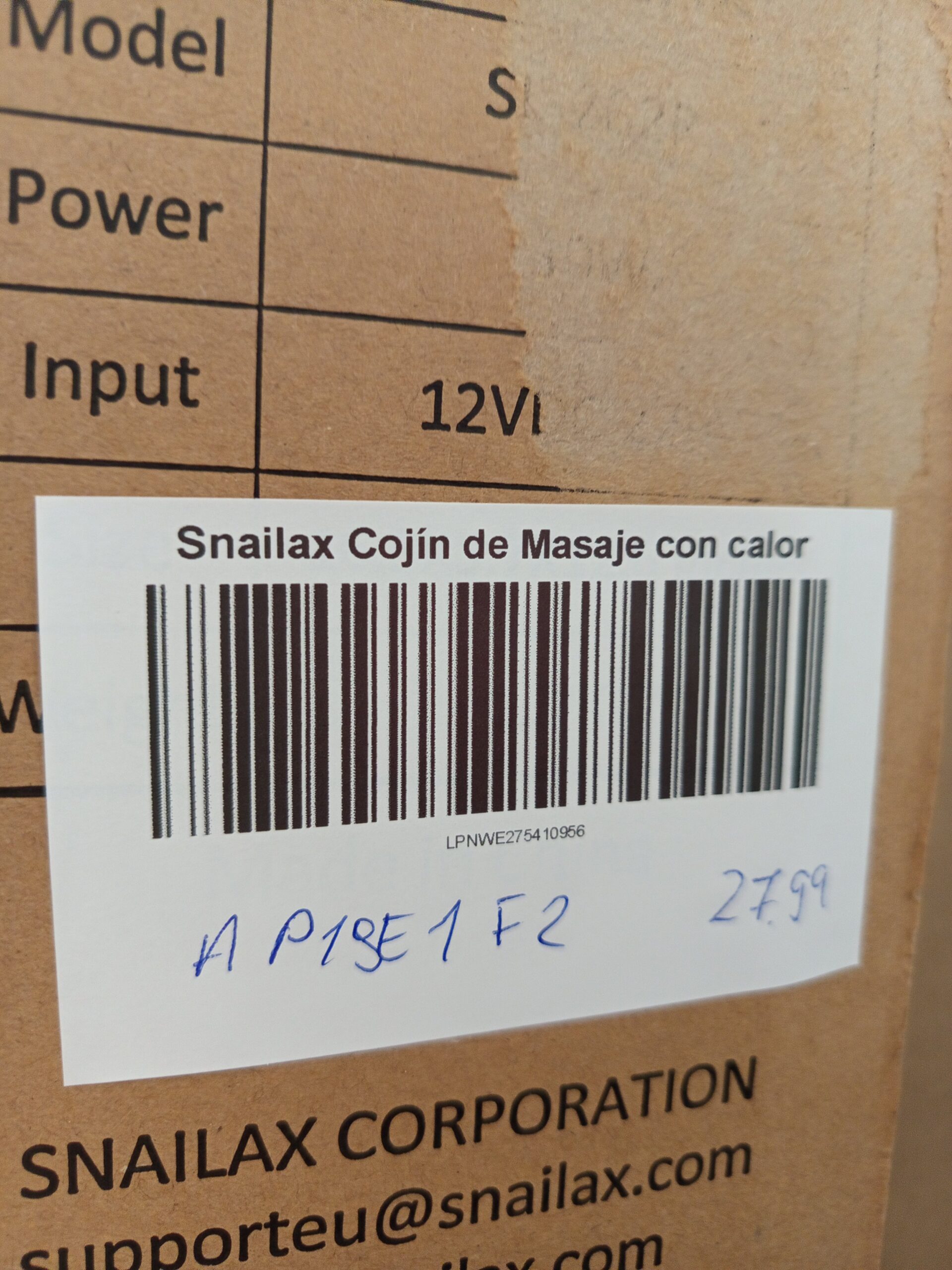 Snailax Cojín de Espuma con Memoria y Calor - Imagen 4