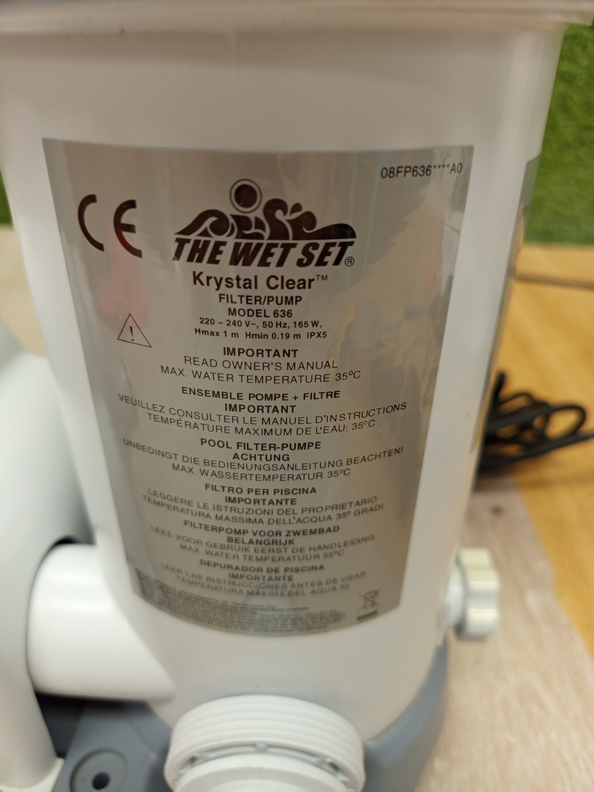Intex Krystal Clear Modelo 636 - Imagen 6