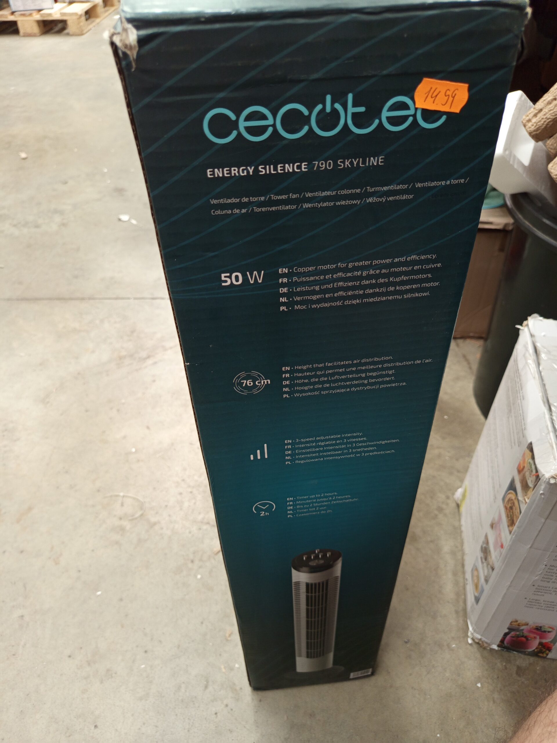 Cecotec Ventilador de Torre con Temporizador - Imagen 4