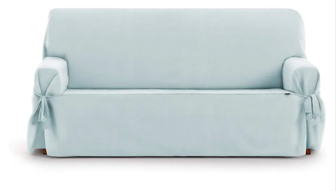 Eysa Levante Funda de sofá, Algodón, Agua Marina, 2 PLAZAS