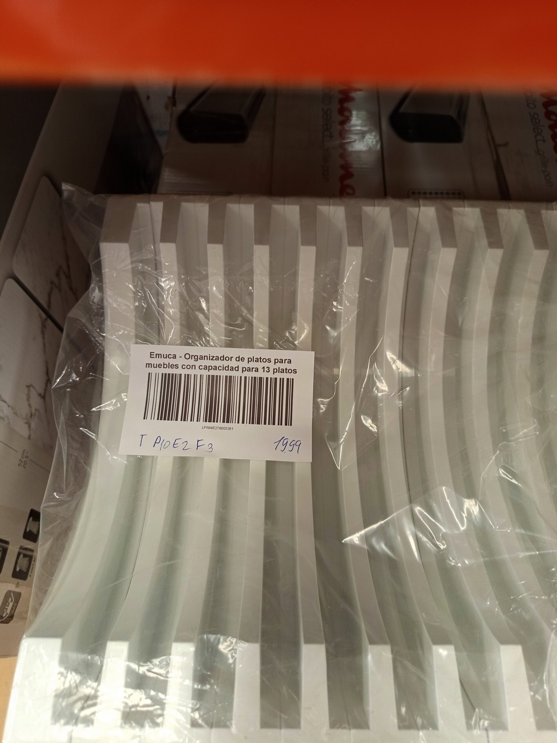 Emuca - Organizador de Platos para Muebles - Imagen 6