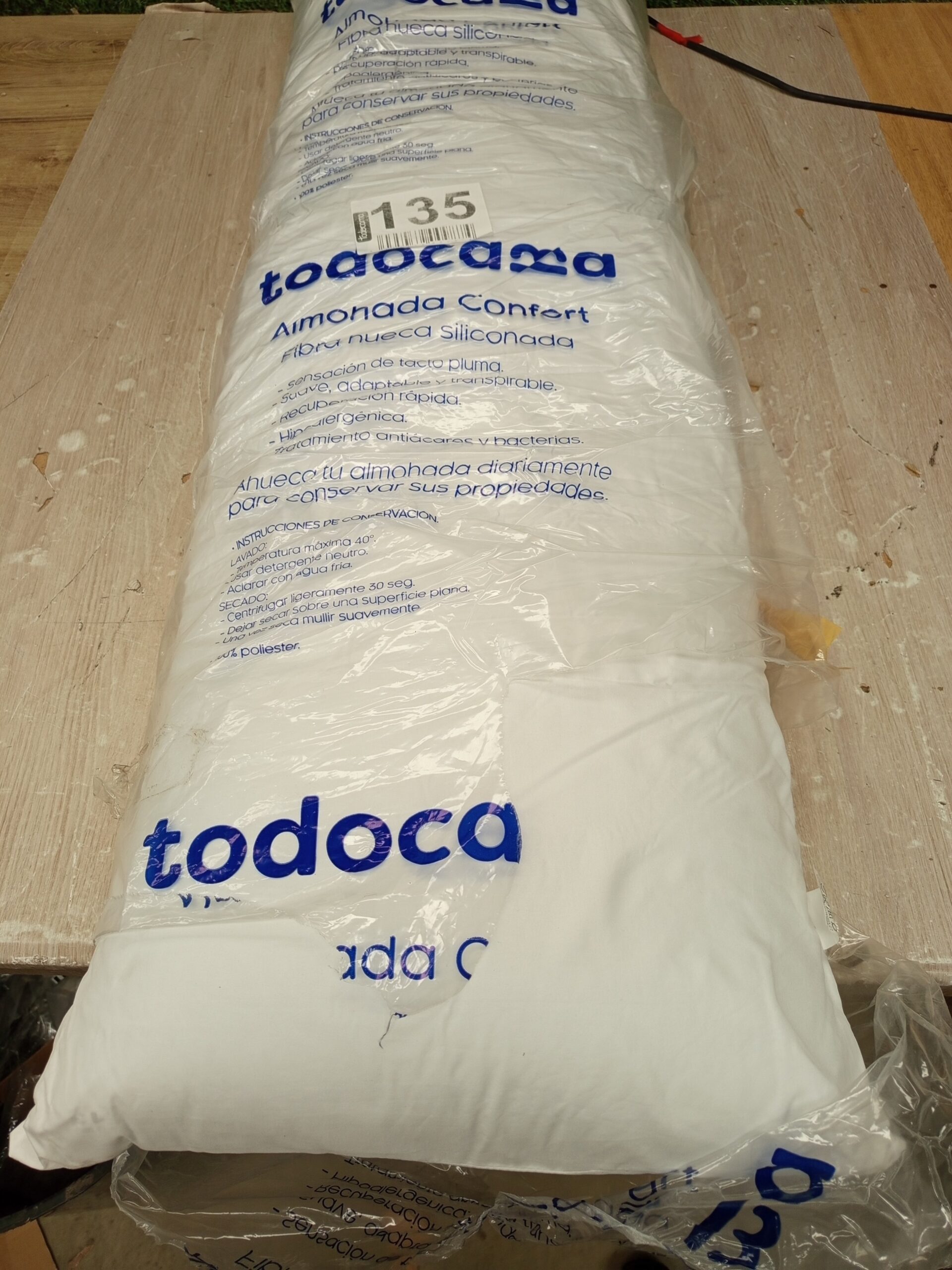 Todocama – Almohada de Fibra con Tratamiento - Imagen 4