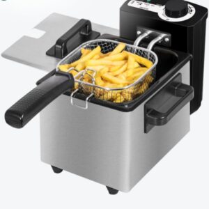 CleanFry 1,5l. Freidora Eléctrica con Aceite
