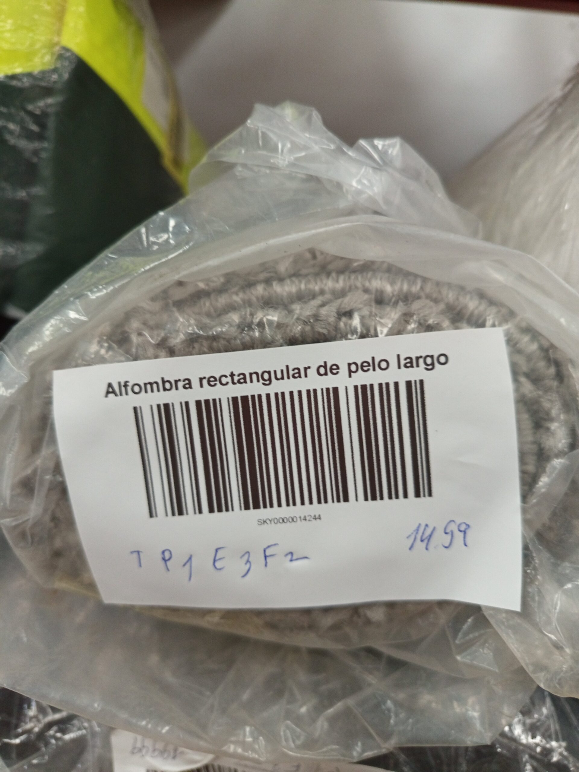 Alfombra rectangular de pelo largo - Imagen 6