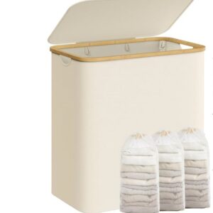SONGMICS Cesto de Ropa Sucia LCB515W01