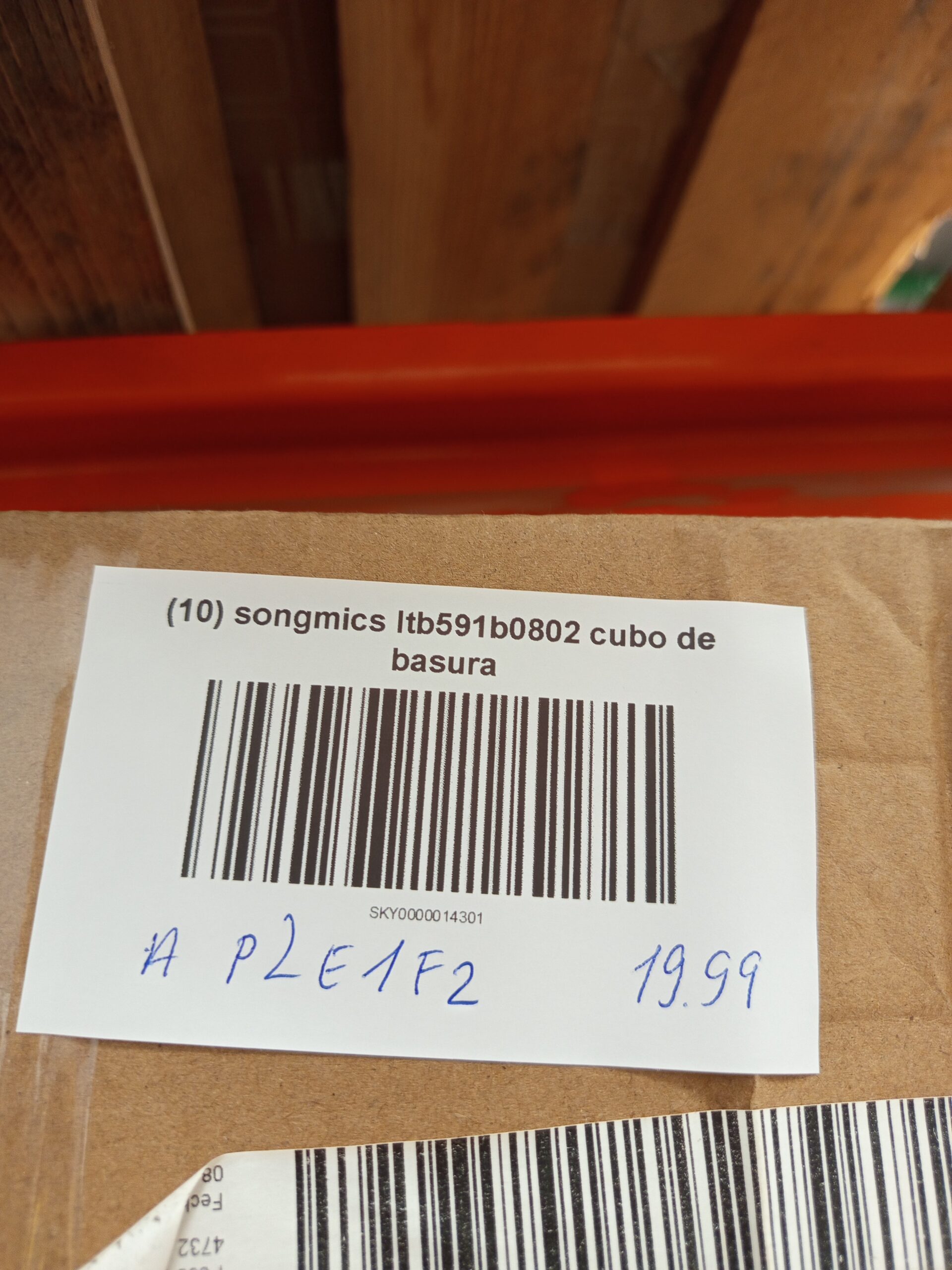 SONGMICS 8 L Cubo Basura Compacta LTB591B0802 - Imagen 6