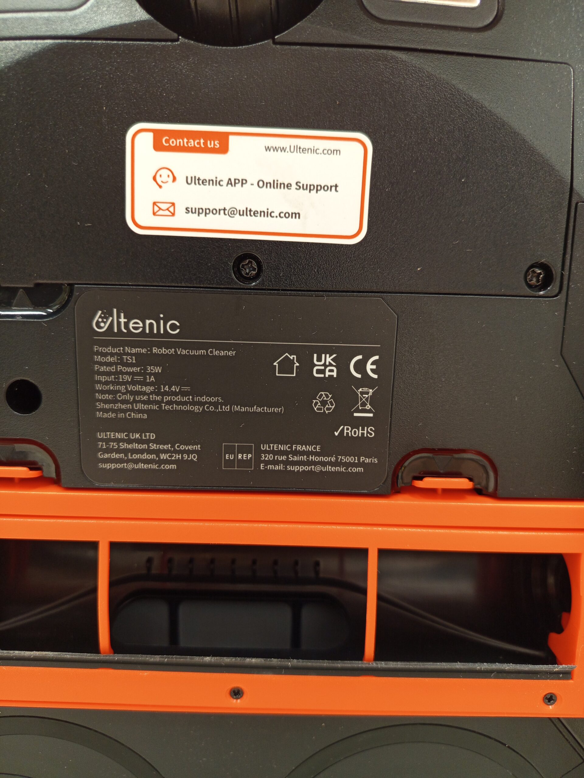 Ultenic TS1 robot aspirador y fregador - Imagen 7