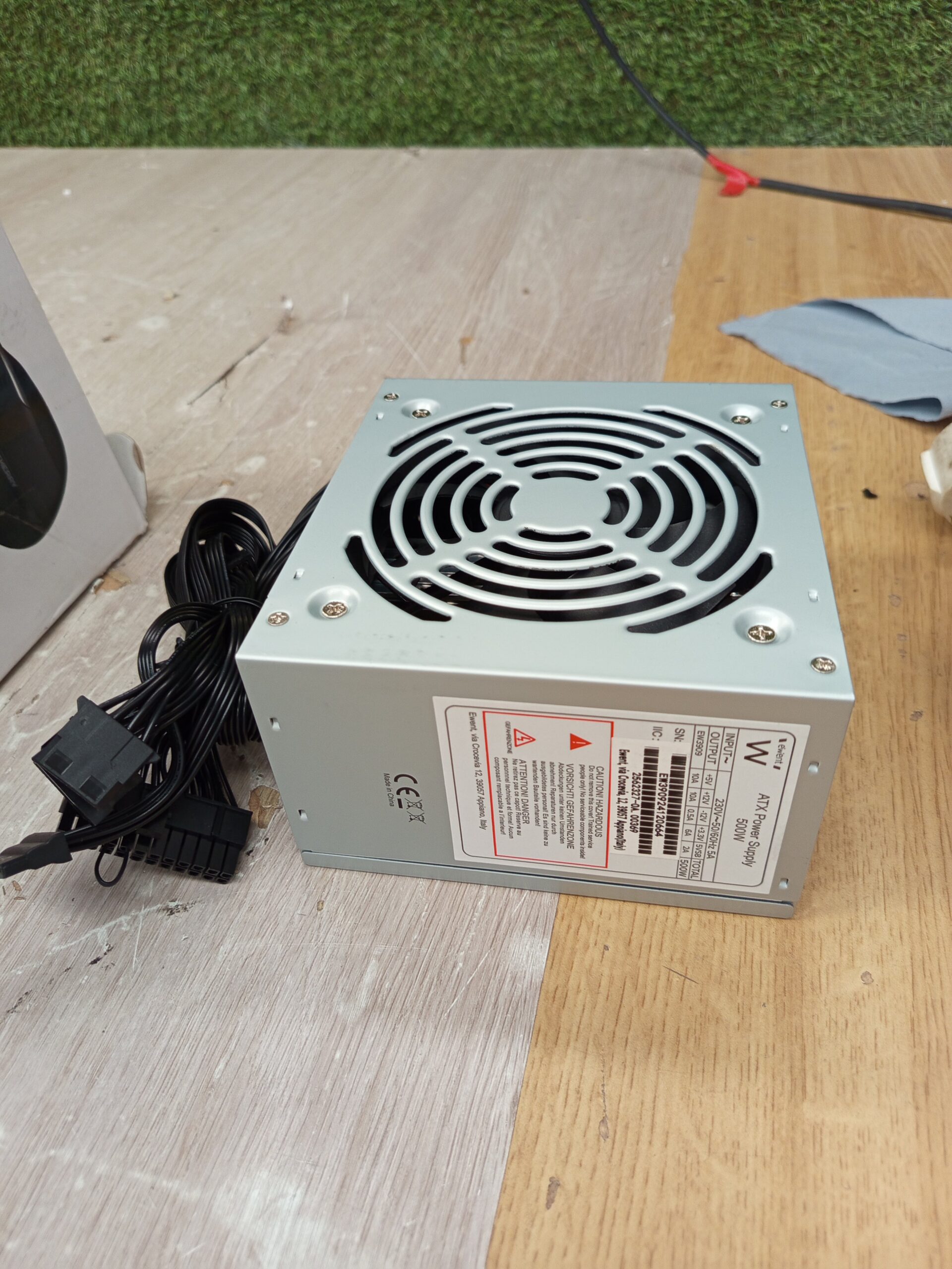 Ewent Fuente ALIMENTACION 500W EW3909 3SATA 12CM ATX - Imagen 2