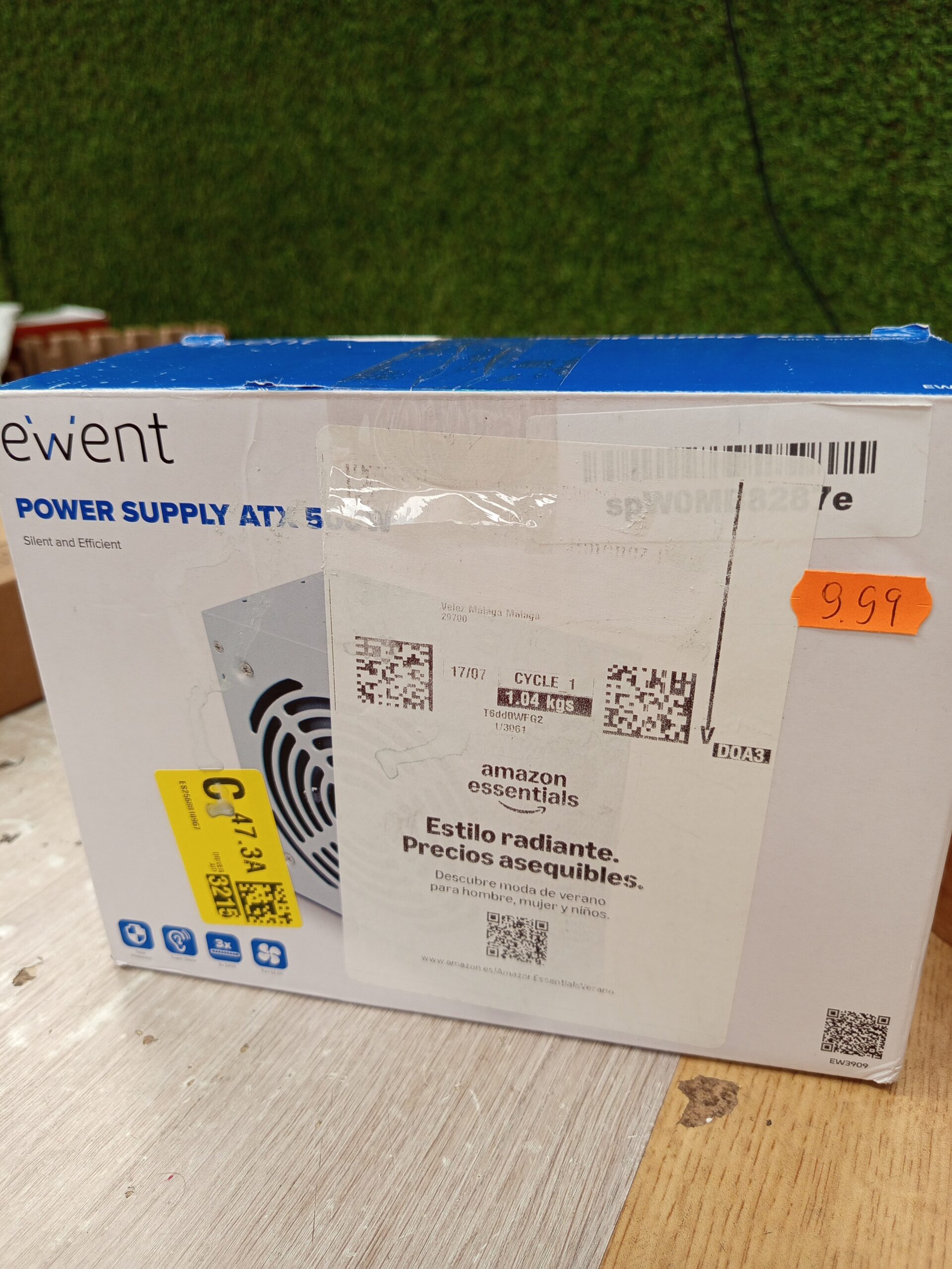 Ewent Fuente ALIMENTACION 500W EW3909 3SATA 12CM ATX - Imagen 5