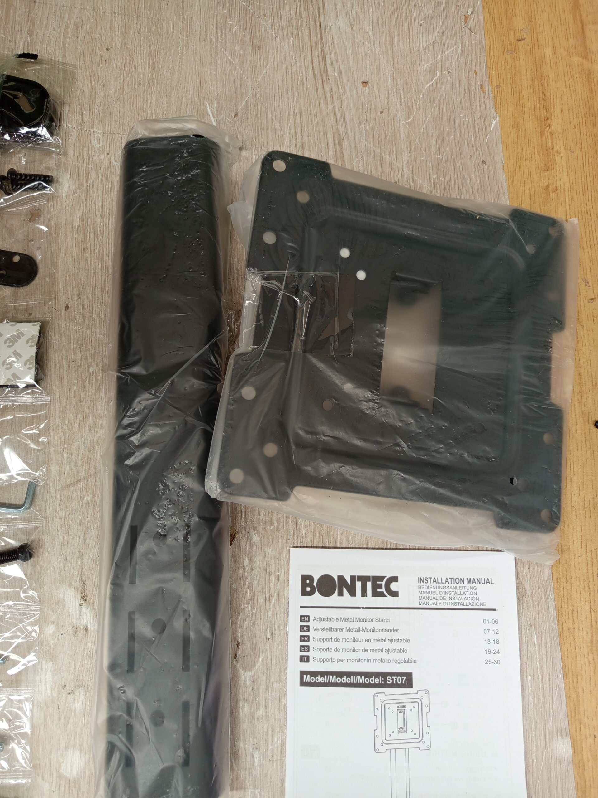 BONTEC Soporte TV Pie para Pantallas - Imagen 5