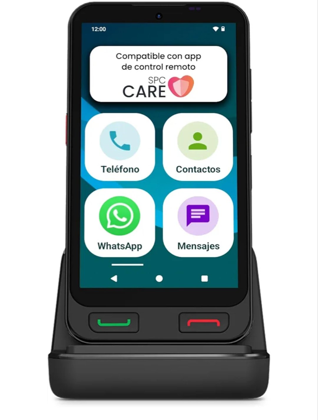 SPC Zeus 2 + Carcasa - Smartphone para Mayores