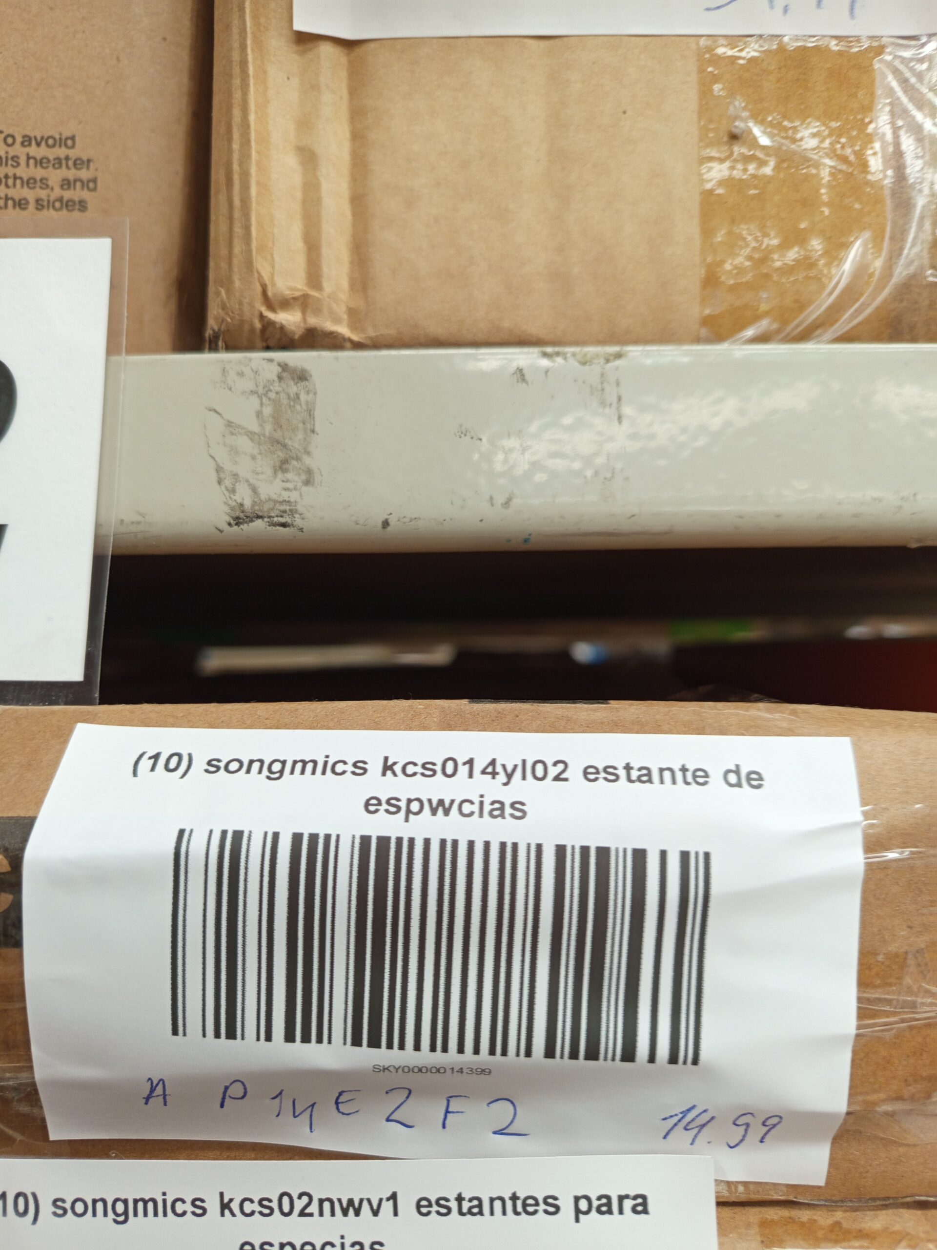 SONGMICS KCS014YL02 ESTANTE DE ESPECIAS - Imagen 6