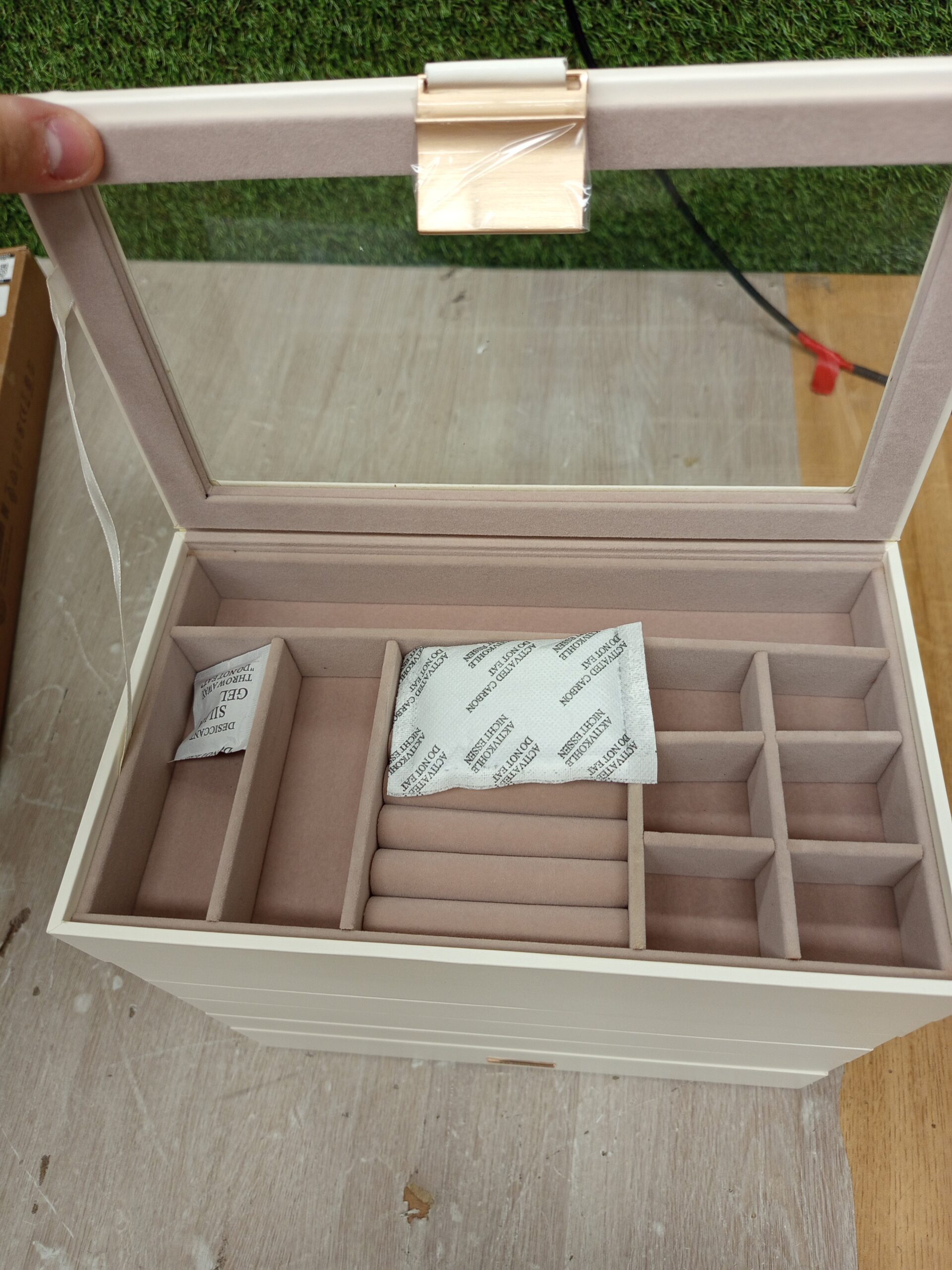 Caja Joyero Apilable - JBC195W01 - SONGMICS - Imagen 3