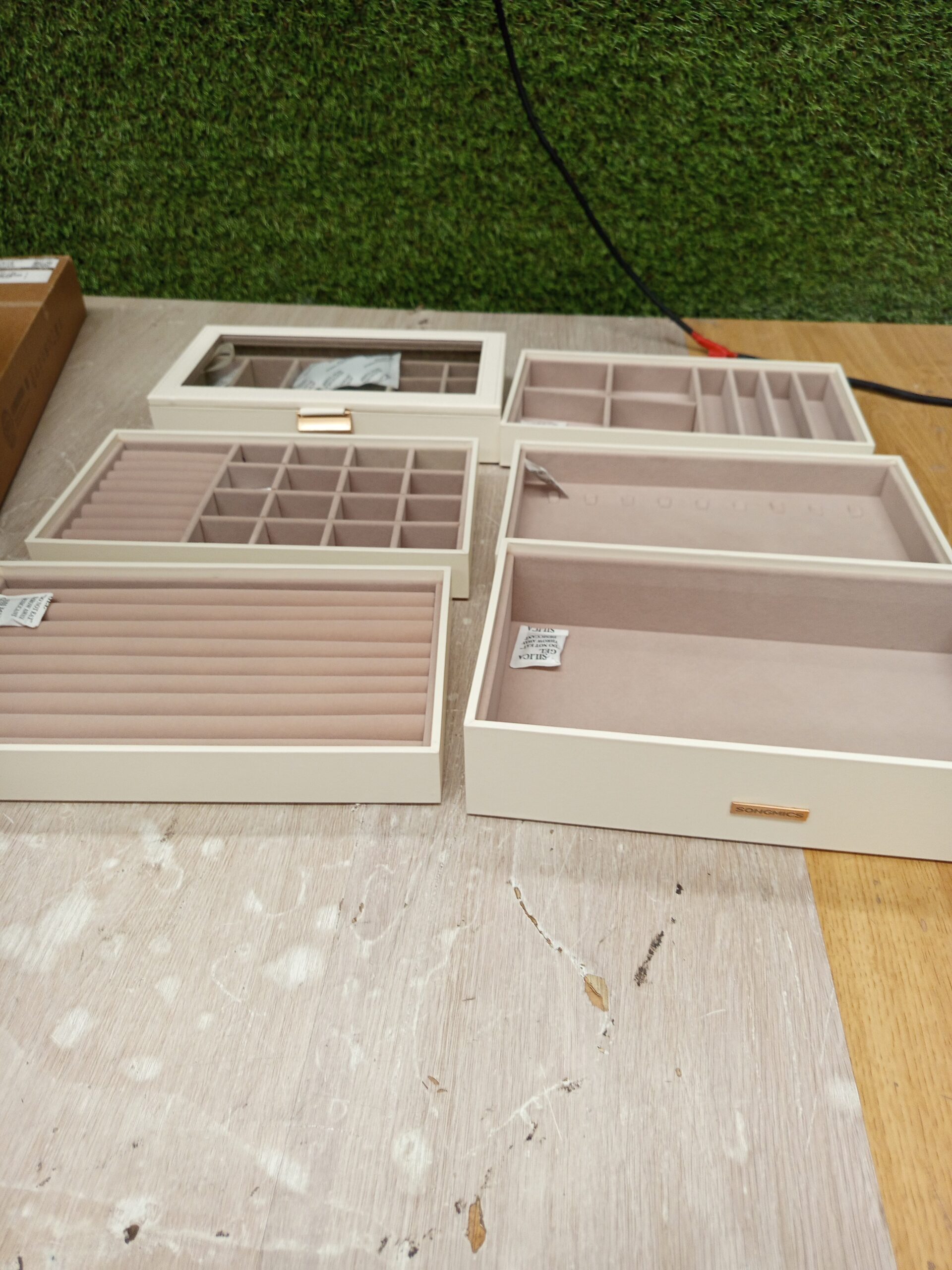 Caja Joyero Apilable - JBC195W01 - SONGMICS - Imagen 7