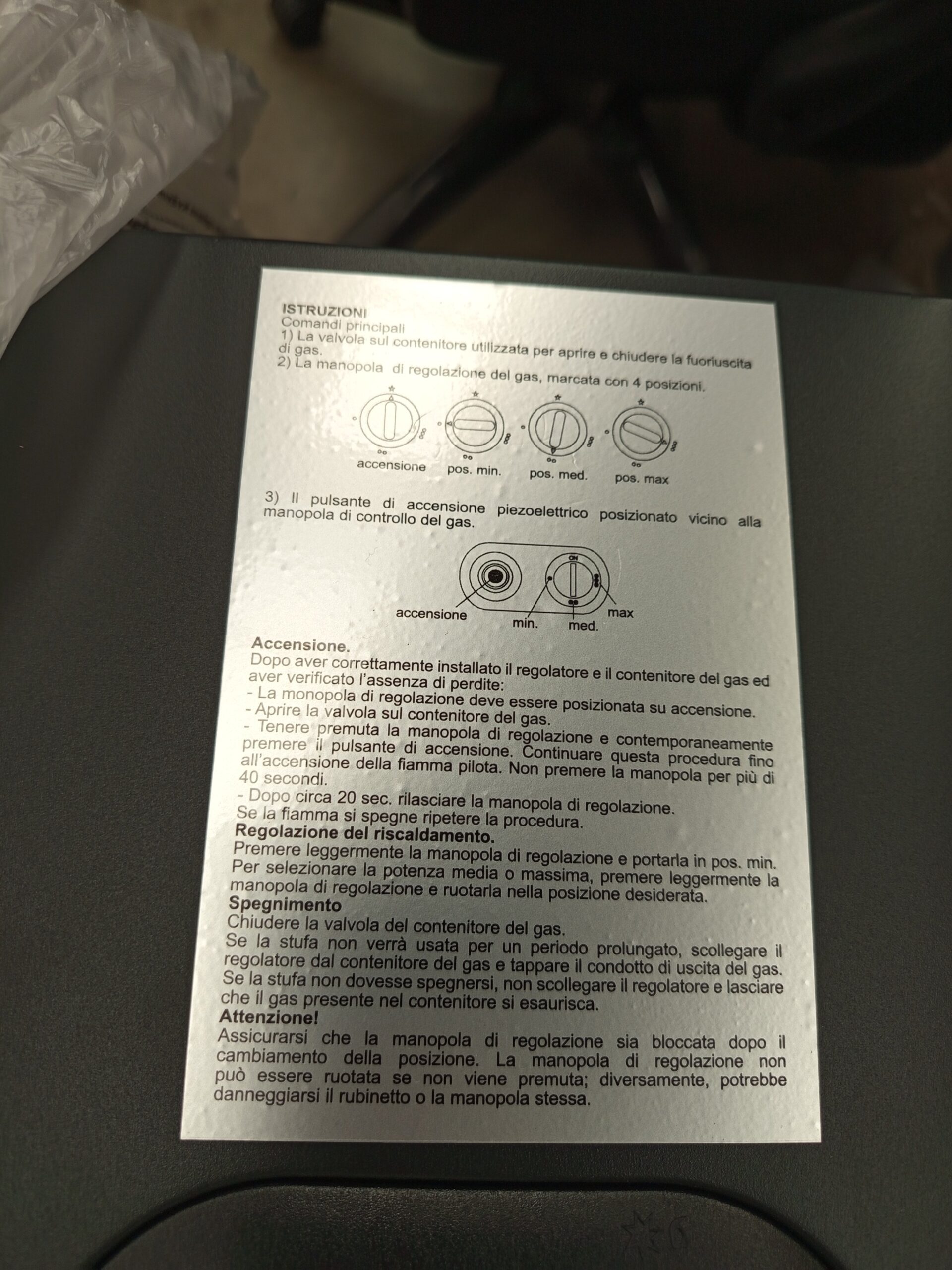 ARDES - AR382 BOXER Estufa de Gas - Imagen 3