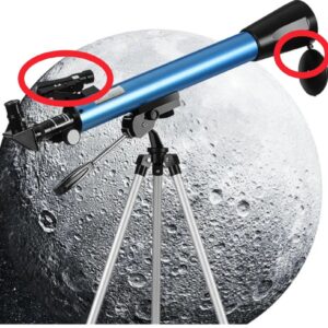 Telescopio Astronómico 50/600 mm