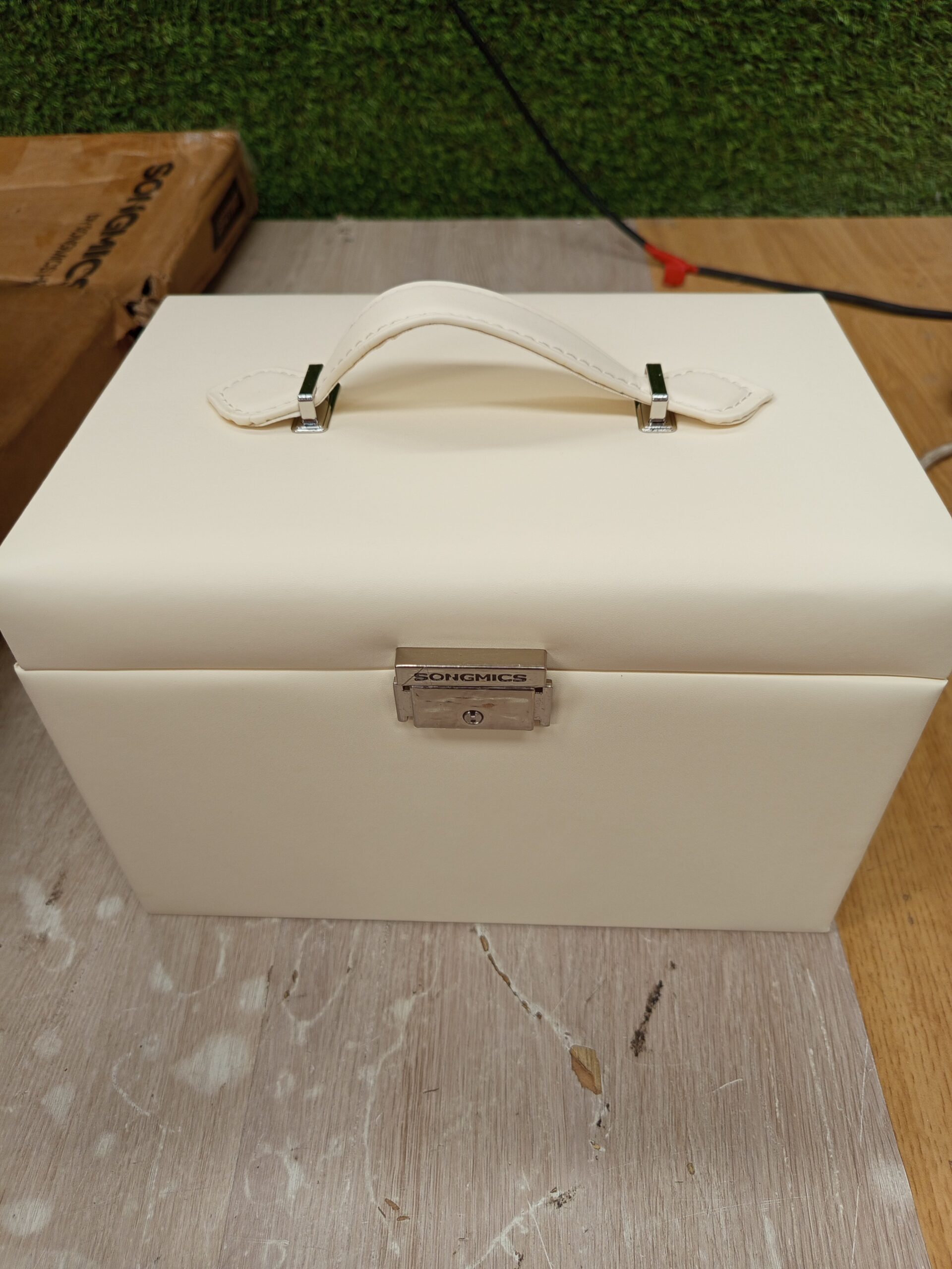 Caja Joyero de 3 Niveles - JBC121W - SONGMICS - Imagen 5