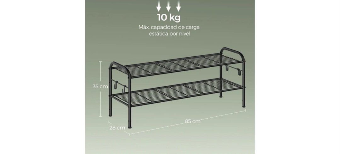 SONGMICS Zapatero LMR128B01 - Imagen 2