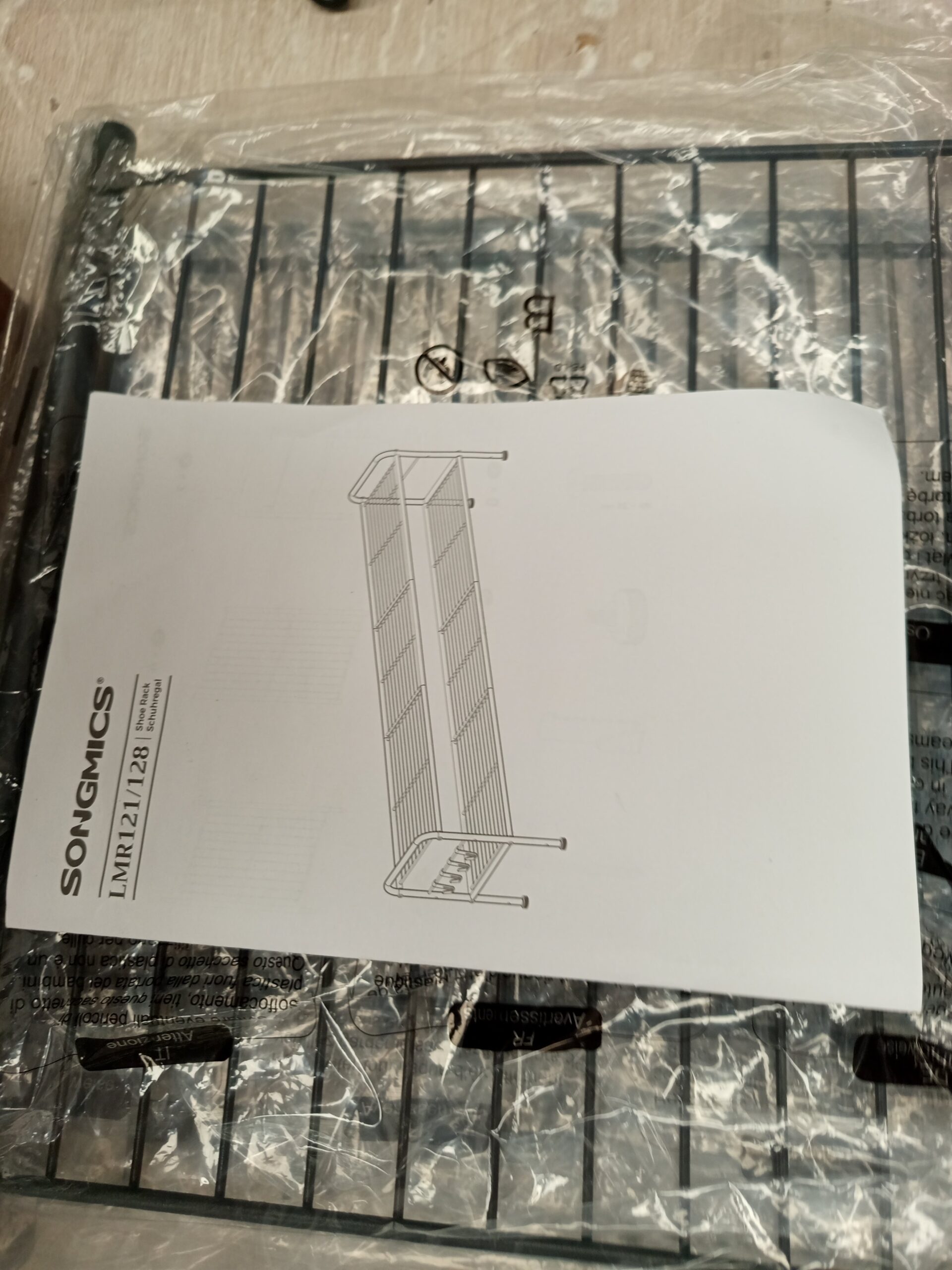 SONGMICS Zapatero LMR128B01 - Imagen 3