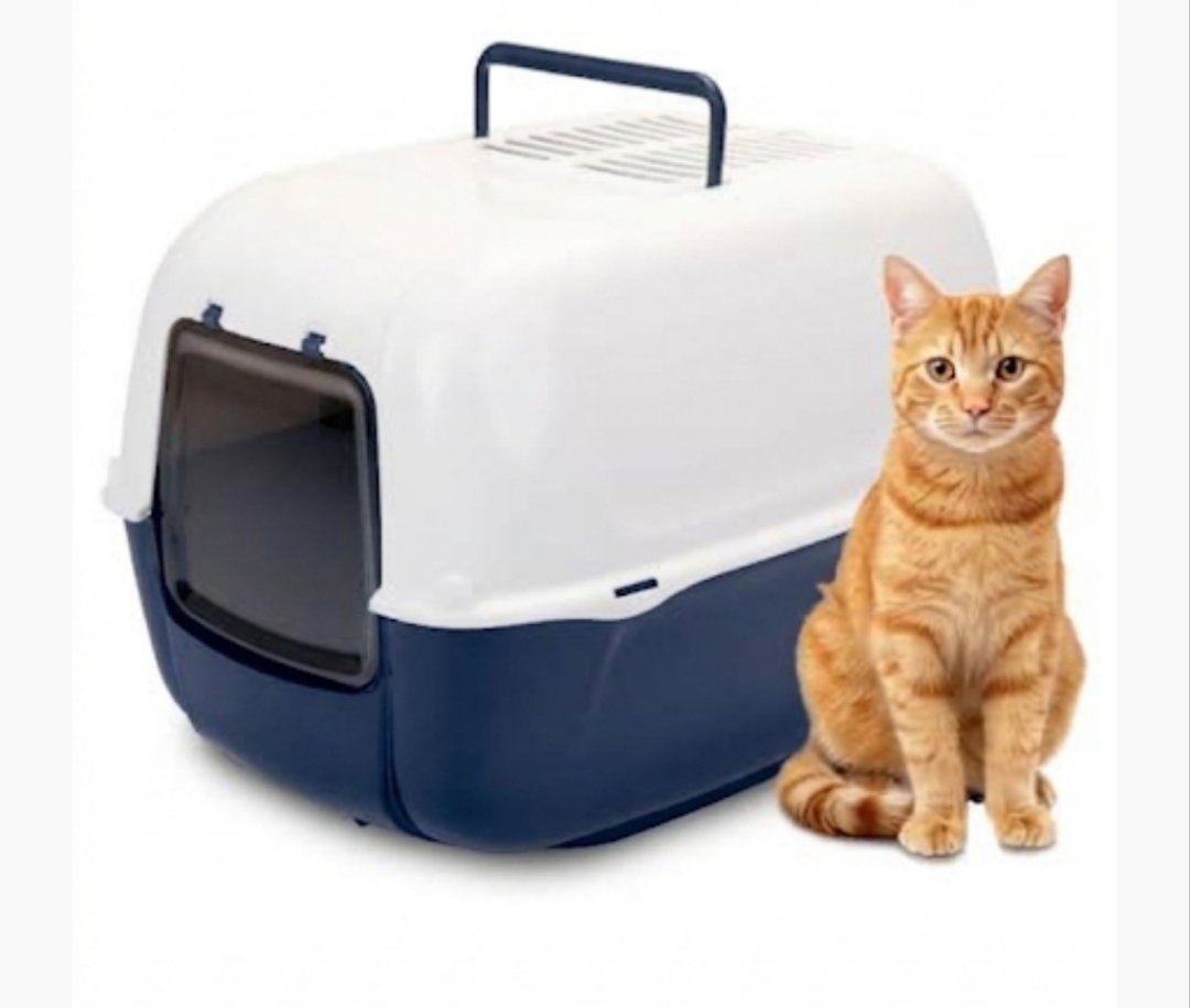 Arenero cerrado para gatos Ferplast