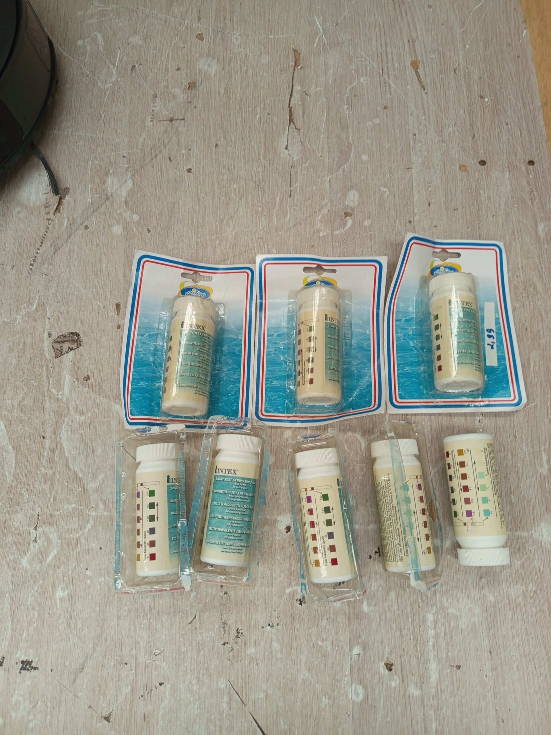 tiras reactivas de análisis para piscinas y spas de la marca Intex - Imagen 3