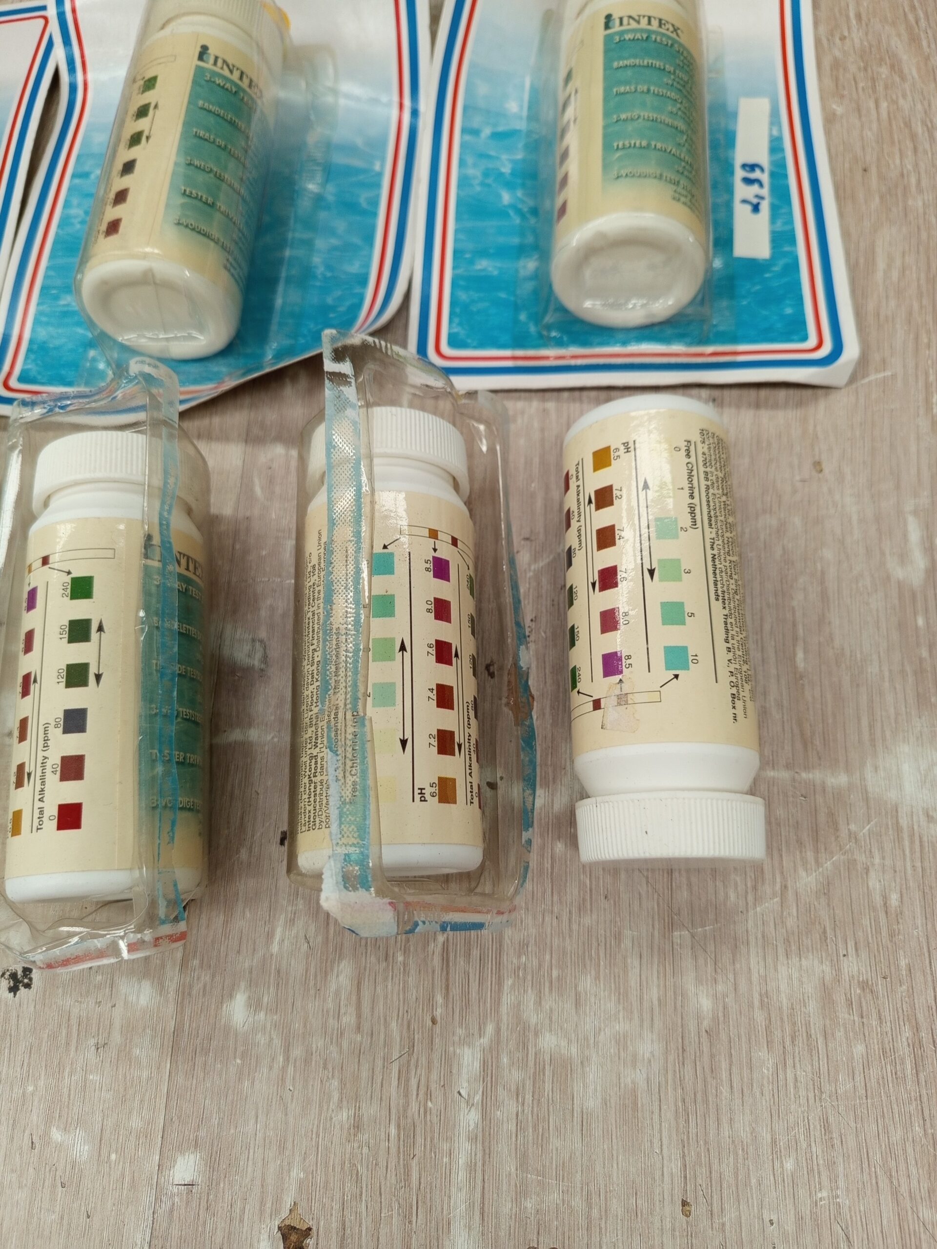 tiras reactivas de análisis para piscinas y spas de la marca Intex - Imagen 4