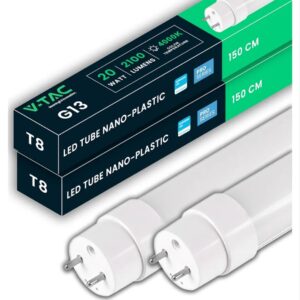 V-TAC 2x Tubo LED 150 CM